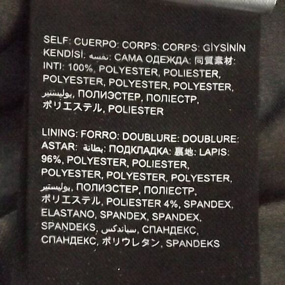 BEBE Cocktail Dress, XS, Mini F&F, Black Rosettes, Sequins, Strapless, Party - Picture 14 of 16